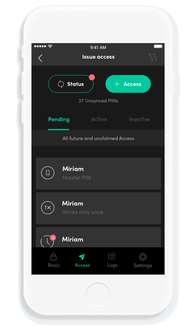 Grant access anytime, anywhere Grant access anytime, anywhere