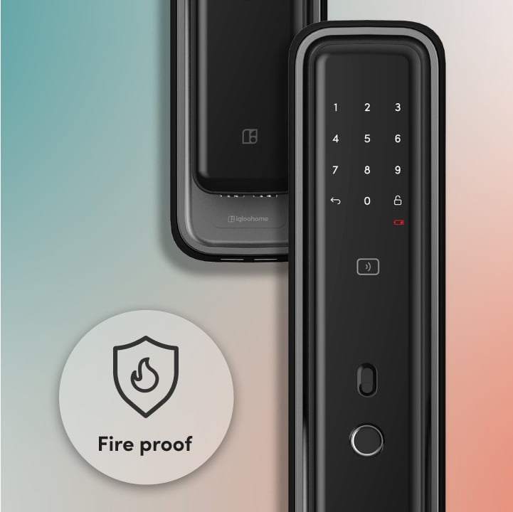 Fire rated digital lock