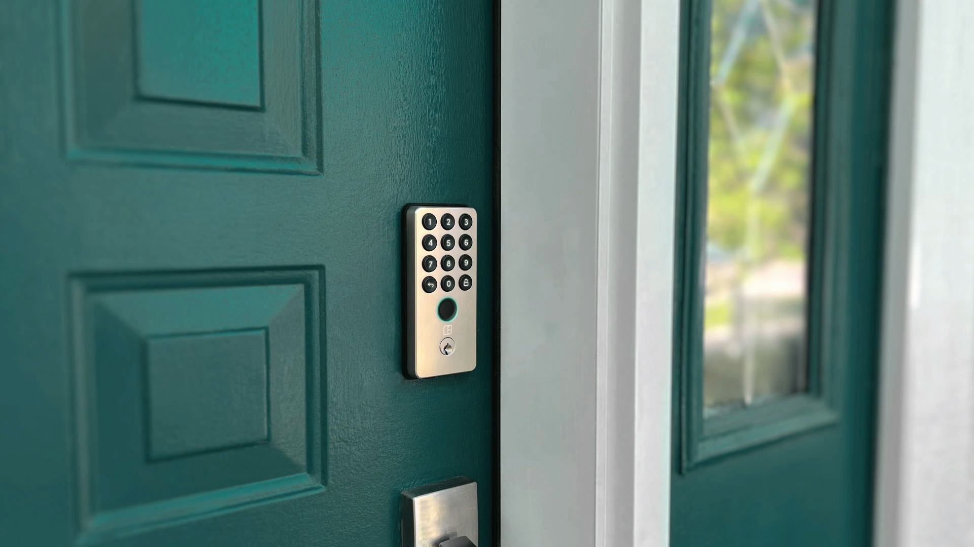 Deadbolt Go smart digital lock satin color