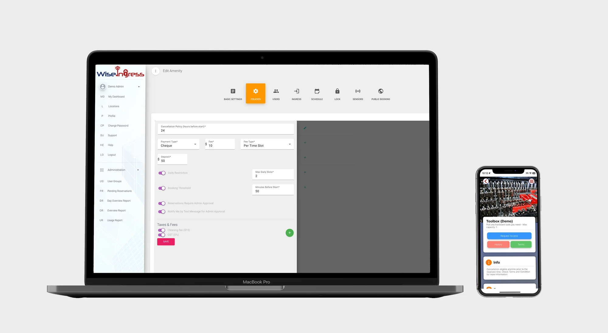 Wiseingress with igloohome smart locks Wiseingress with igloohome smart locks